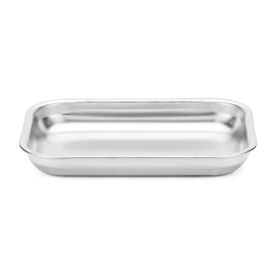 Plat à four bas inox 40 cm Patisse