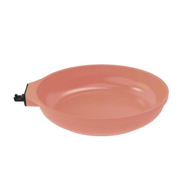 Poêle à poignée amovible 24cm guimauve Cookut
