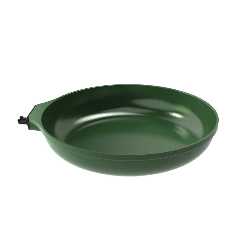 Poêle à poignée amovible 28cm fougère Cookut