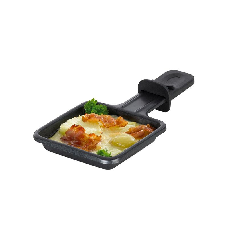Poêlon à raclette antiadhésif noir