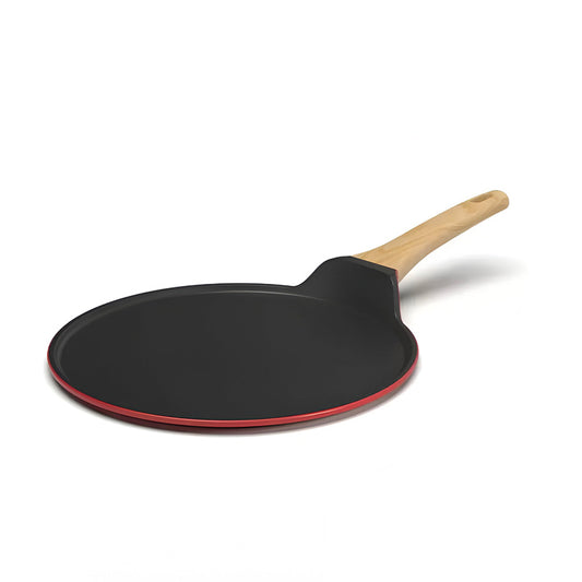 Poêle plancha crêpière rouge Cookut