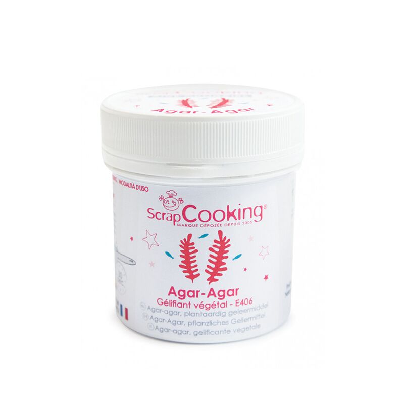 Pot d'Agar-agar en poudre 35g