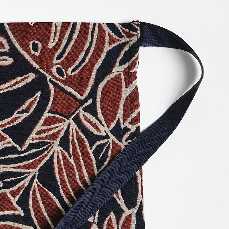Demi-tablier en coton Youmi Navy Les Tabliers de Julie Andrieu