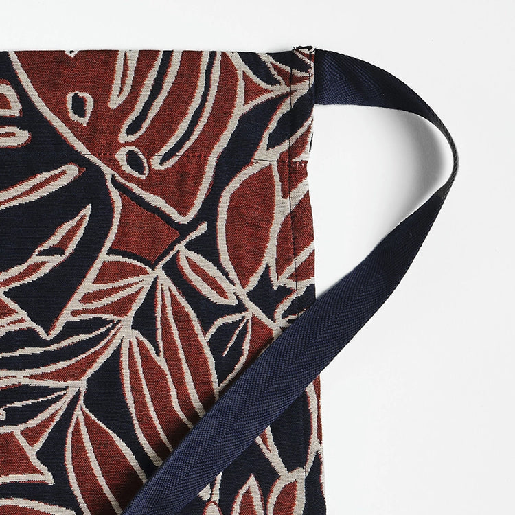 Demi-tablier en coton Youmi Navy Les Tabliers de Julie Andrieu