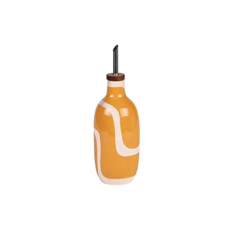 Huilier en grès de 60 cl jaune Lulli Table Passion