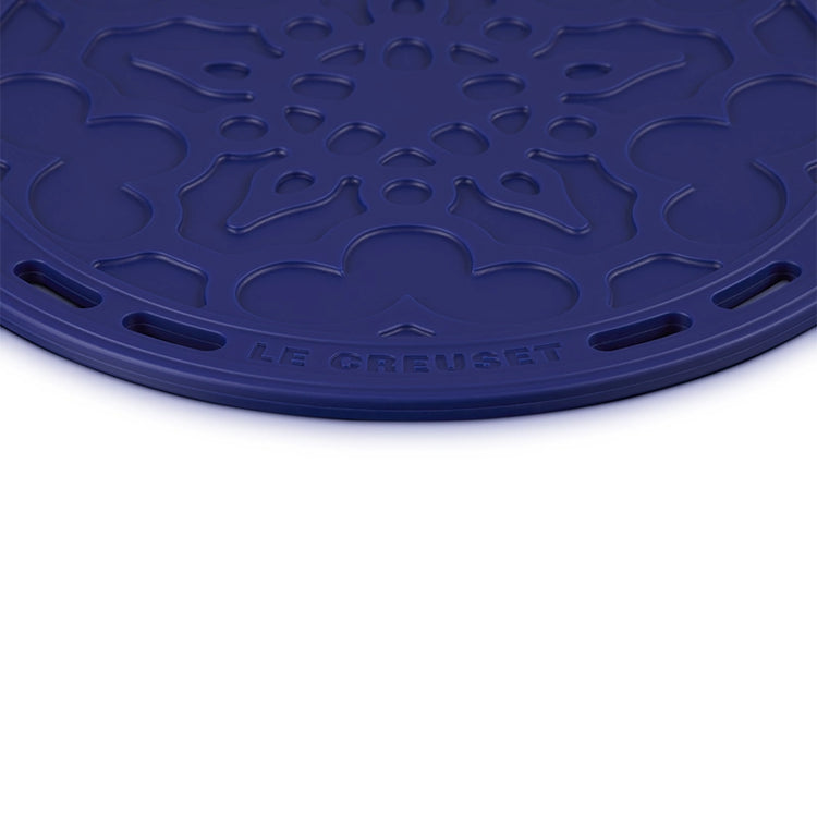 Dessous de plat en silicone de 20 cm azur Le Creuset