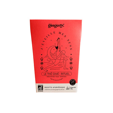 Thé noir chaï 70g J'éveille mes sens Gingerly