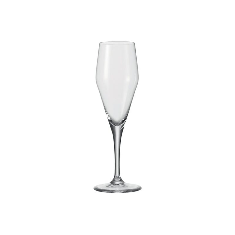 Coffret 6 flûtes à champagne Teqton 22 cm Transparent Twenty 4 Leonardo