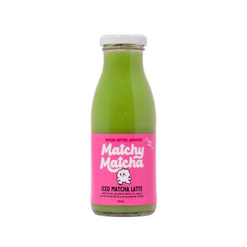 Boisson Matcha Iced Latte à l'avoine 250ml Matchy Matcha