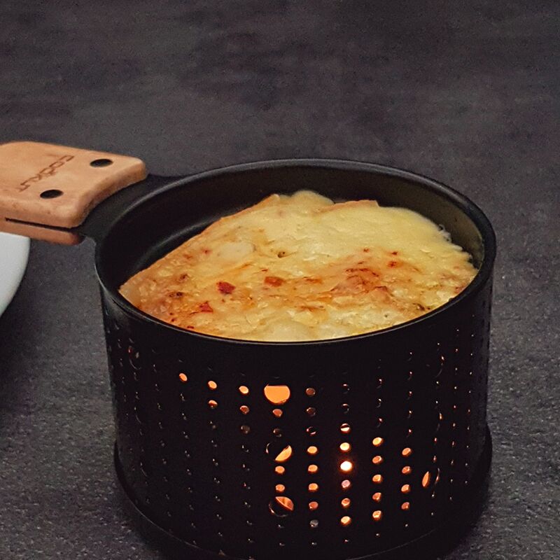 2 sets raclette à la bougie