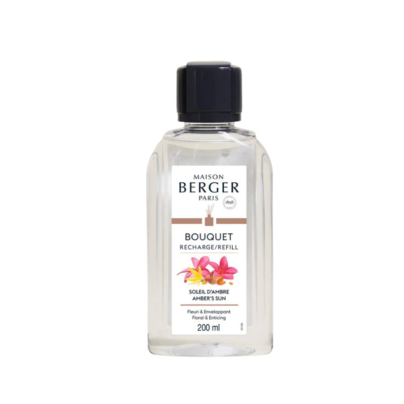 Recharge bouquet 200 mL Soleil d'Ambre Maison Berger