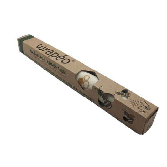 Rouleau emballage cire d'abeille