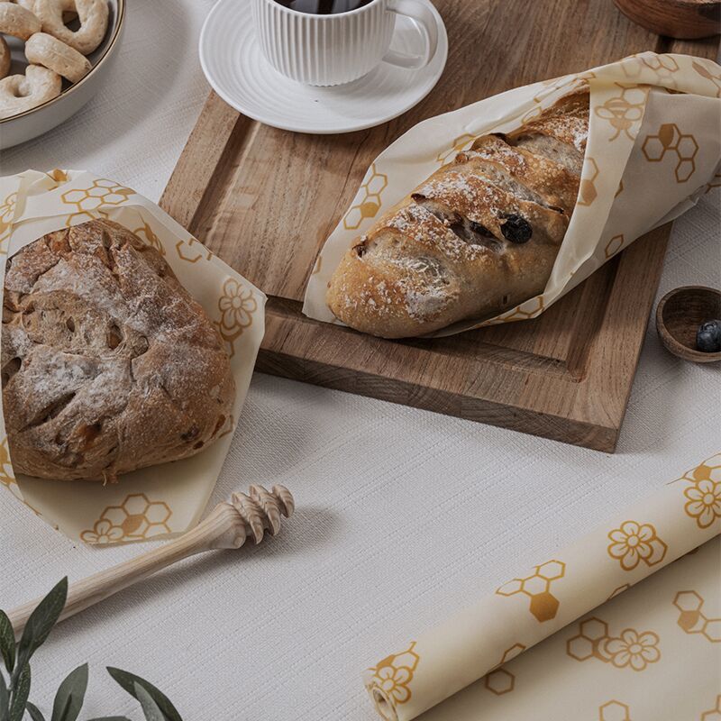 Rouleau emballage cire d'abeille