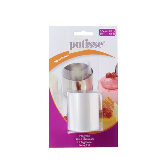 Rouleau film à chemiser 8 cm Patisse