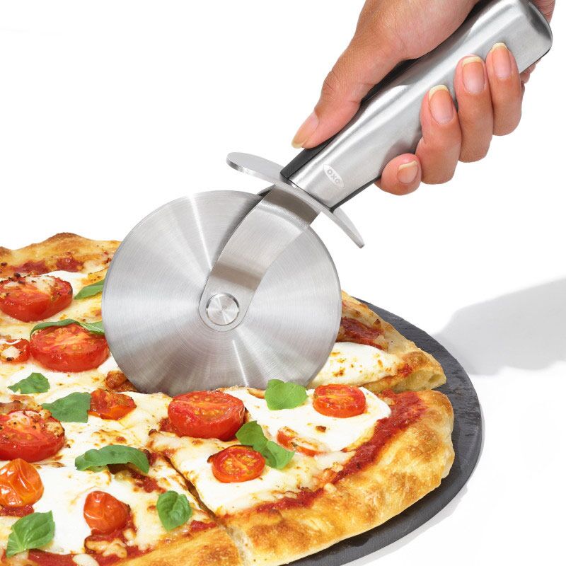 Roulette à pizza en inox