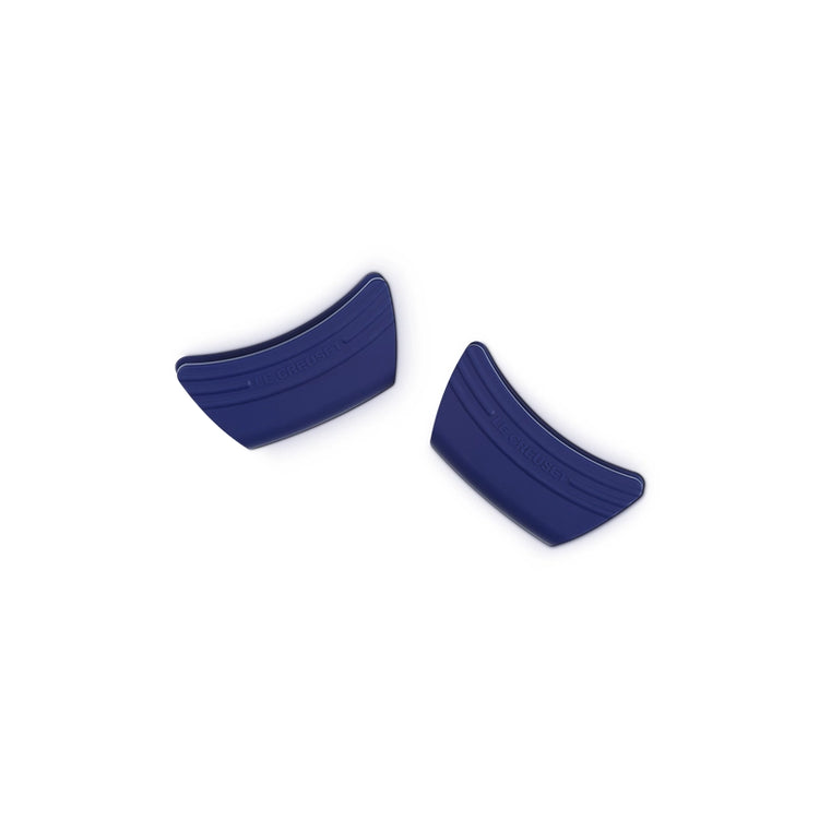 Set de 2 poignées en silicone azur Le Creuset