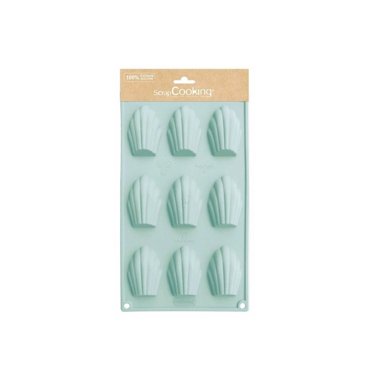 Moule Silicone 9 Madeleines ScrapCooking