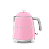 Mini Bouilloire 0,8 L Rose Années 50 Smeg