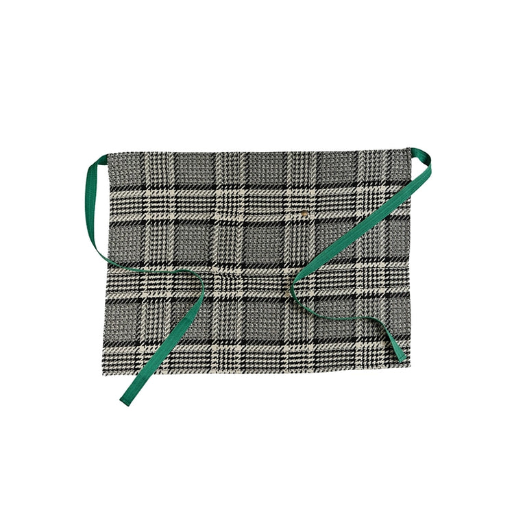 Demi-tablier en coton Dipsyrex Vert Les Tabliers de Julie Andrieu