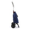 Sac de course pliable à 2 roues bleu Logic Rolser