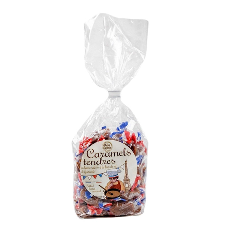 Sachet de caramel tricolore