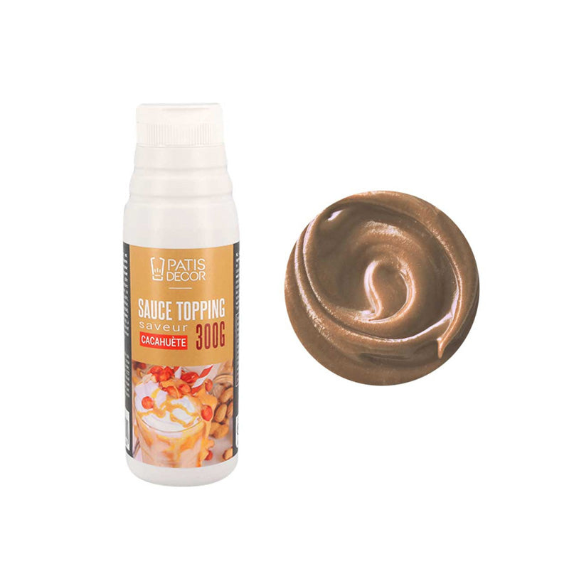 Sauce topping cacahuete 300g Patisdecor