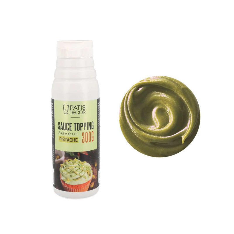 Sauce topping pistache 300g Patisdecor