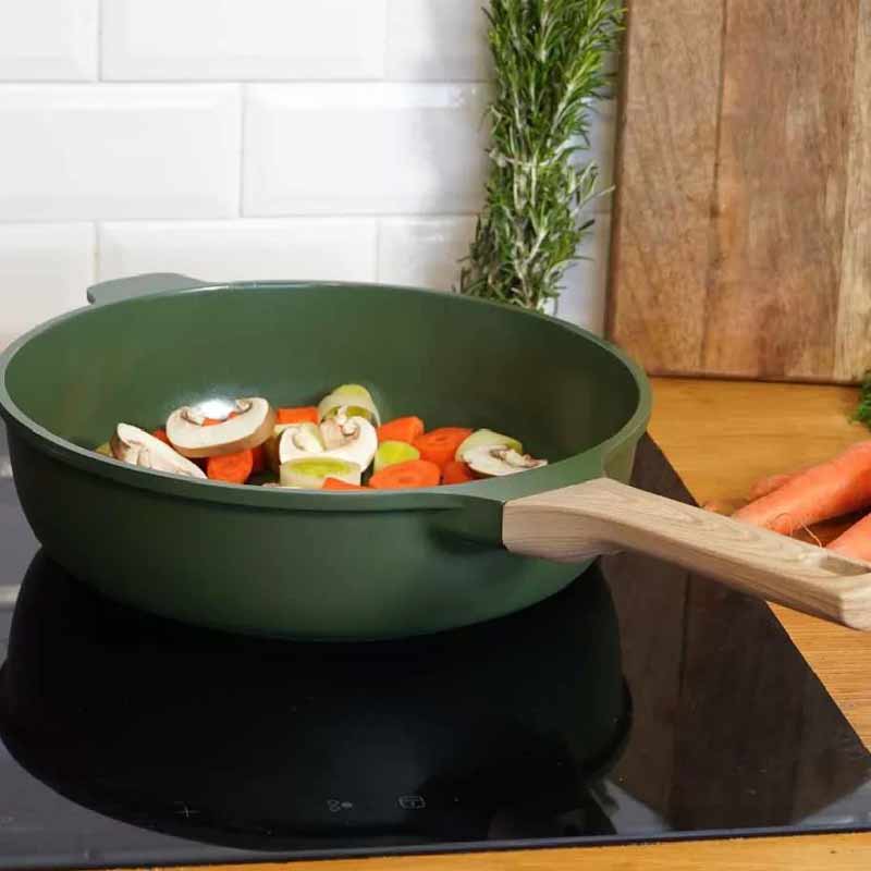Sauteuse  28cm antiadhésive Fougère