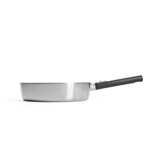 Sauteuse inox manche amovible 28cm Logic Woll