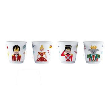 Set 4 tasses casse noisette