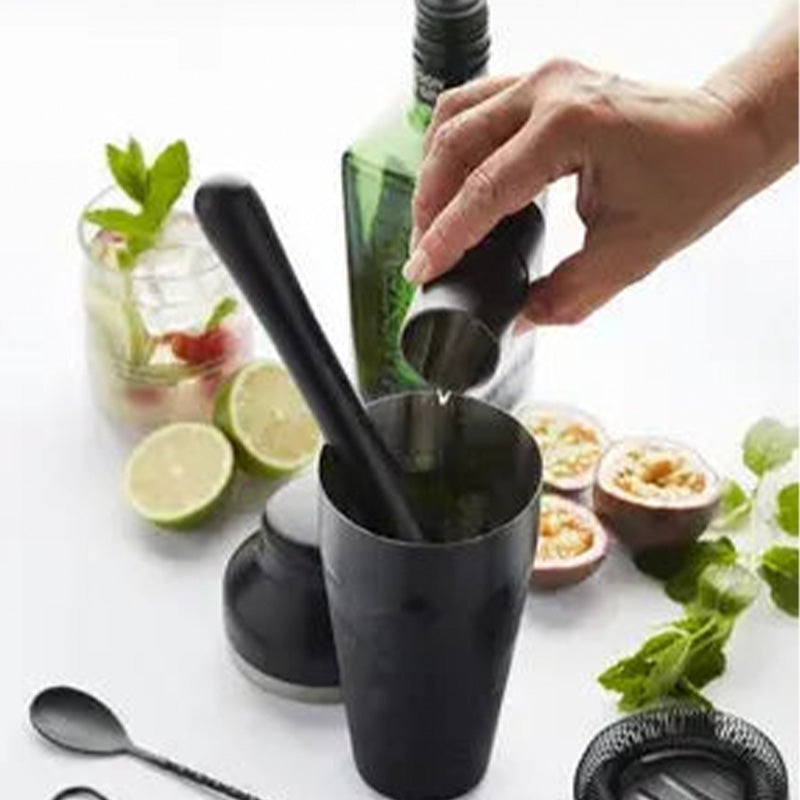 Set cocktail acier 8 pièces