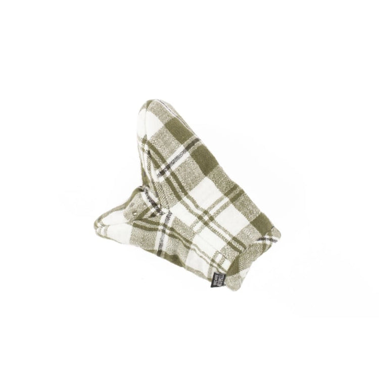 Set de 2 maniques Lauren 100% coton vert kaki Tiseco