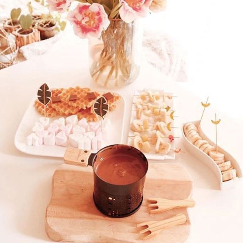 Set de fondue chocolat au lait