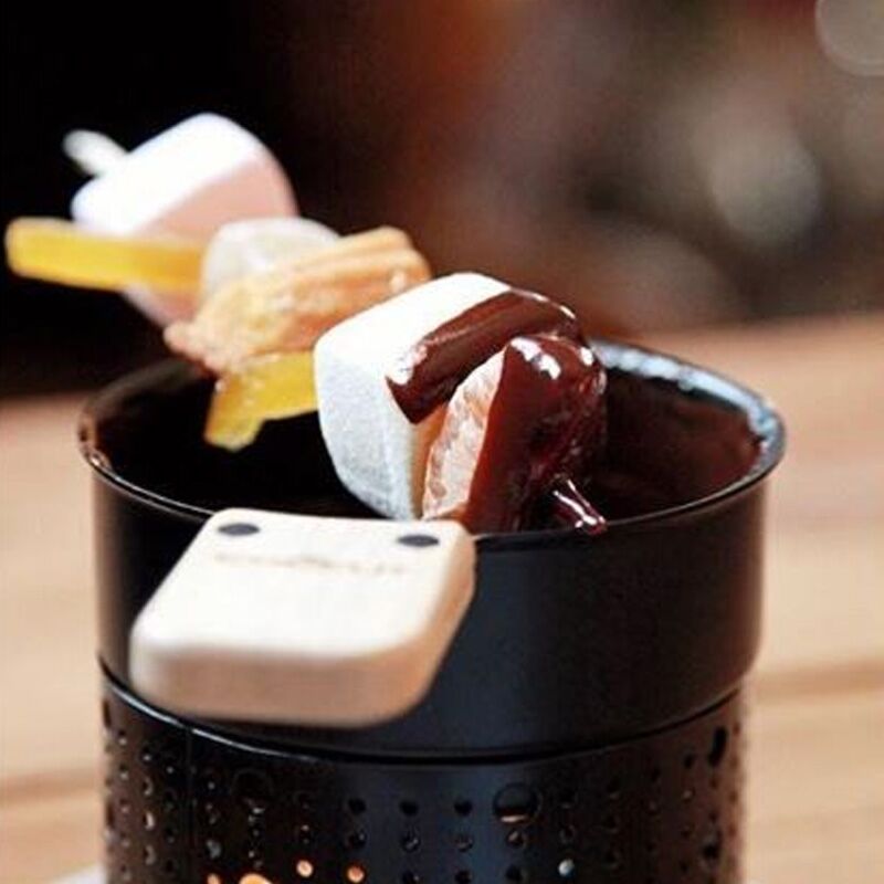 Set de fondue chocolat noir