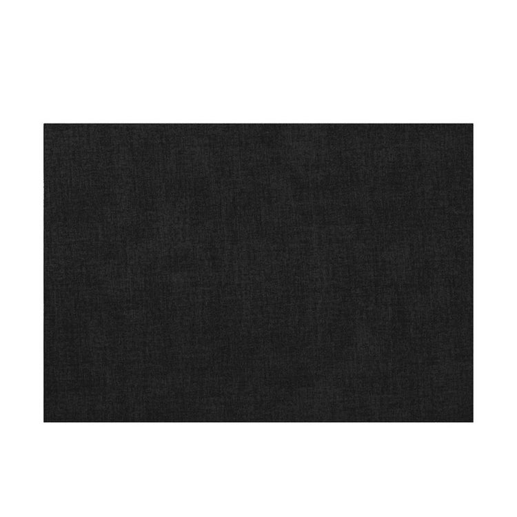 Set de table double-face noir