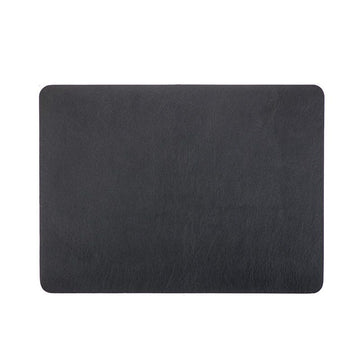Set de table simili cuir Noir
