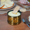 Set raclette à la bougie Or