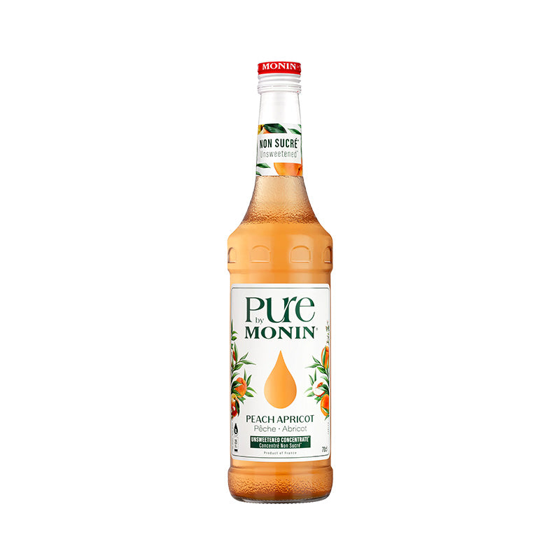 Sirop de pêche abricot 70cl Pure Monin