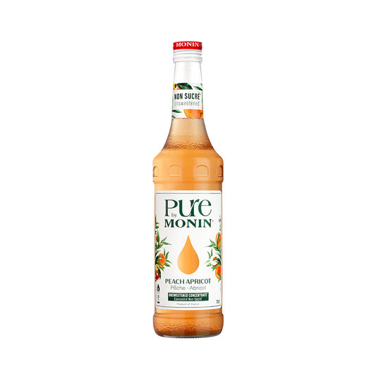 Sirop de pêche abricot 70cl Pure Monin