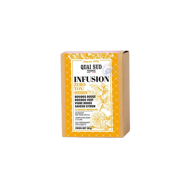 Infusion Zéro Tox 15 sachets Quai Sud