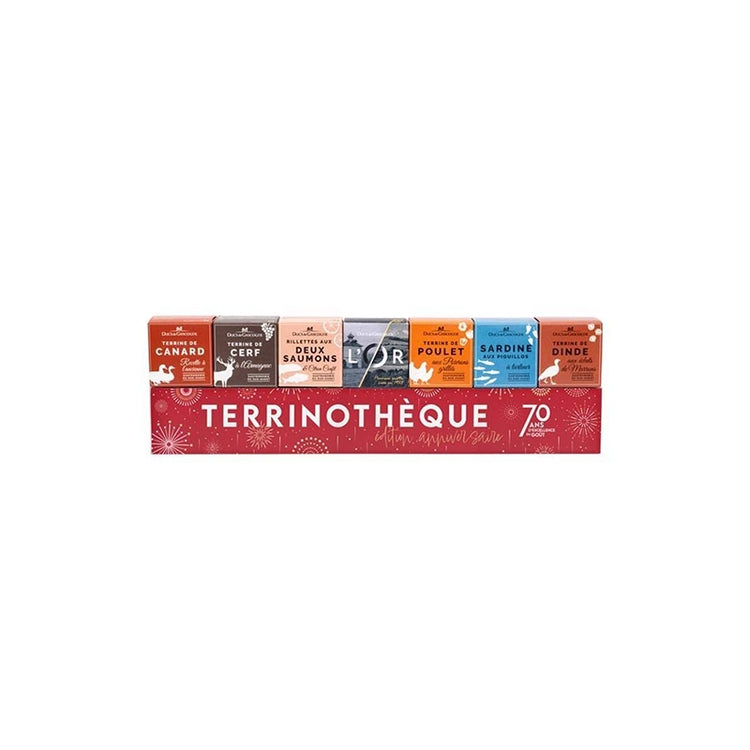 Terrinothèque coffret 7 terrines Ducs de Gascogne