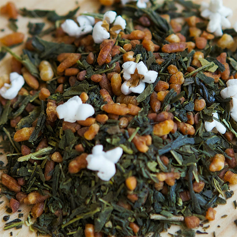 Thé genmaicha riz brun soufflé 90g Anatae