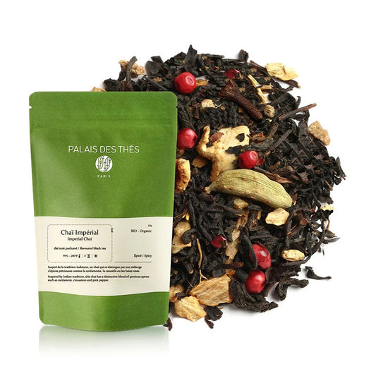 Thé noir en vrac chai impérial bio 100g Palais des thés
