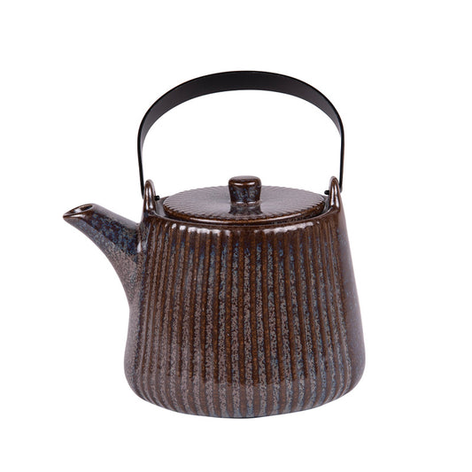 Théière avec filtre 1L noire Tiao Table Passion