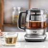 Théière en verre et inox de 1L Compact Sage