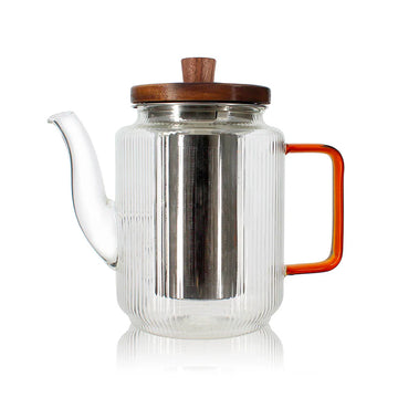 Théière en verre ambre 550 mL Karl Ogo