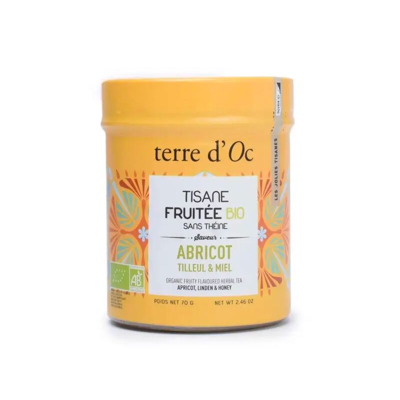 Tisane bio abricot tilleul miel 70g