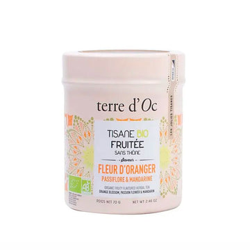 Tisane bio fleur d'oranger passiflore mandarine 70g