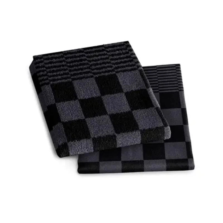 Torchon BBQ anthracite 100% coton Tiseco