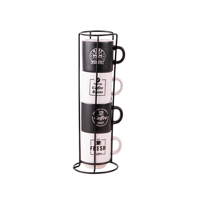 Tour de 4 tasses à café 12cl